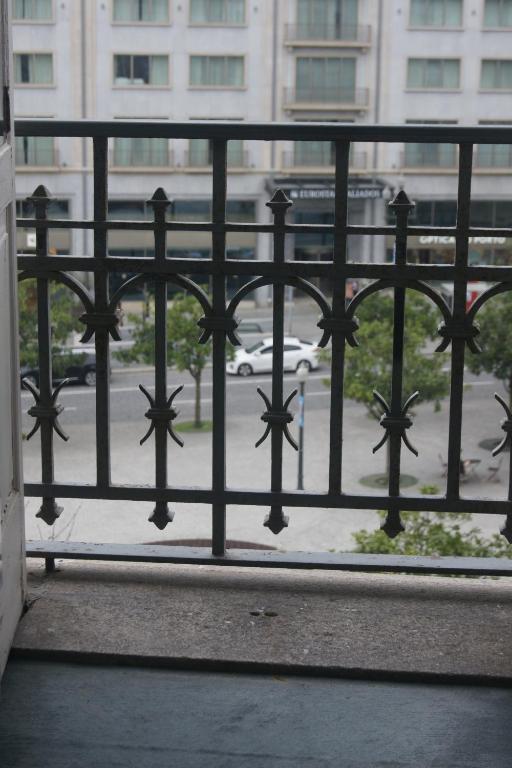 Vista da varanda para a Avenida